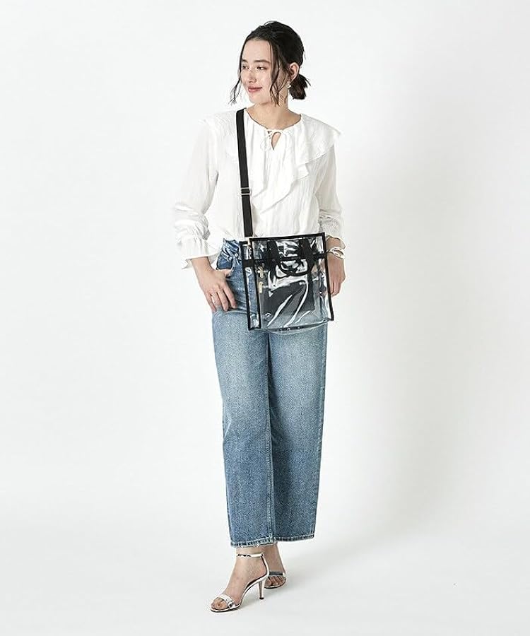 Amazon | [レスポートサック] 公式 トートバッグ CLEAR SMALL N